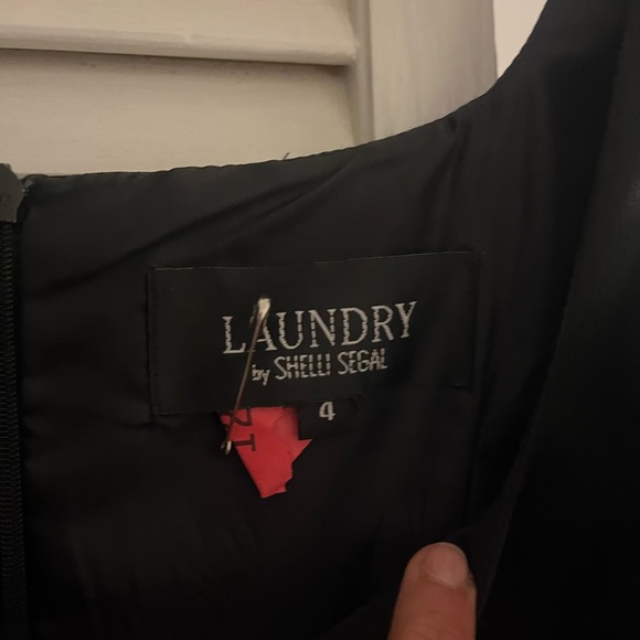 Vintage Black Mini Dress - Picture 5 of 6